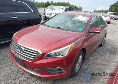 2015 Hyundai Sonata Eco from USA, damaged, VIN 5NPE24AA7FH227390
